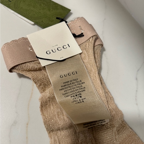 Gucci GG Net Lit Lux Ankle Socks - Picture 6 of 6
